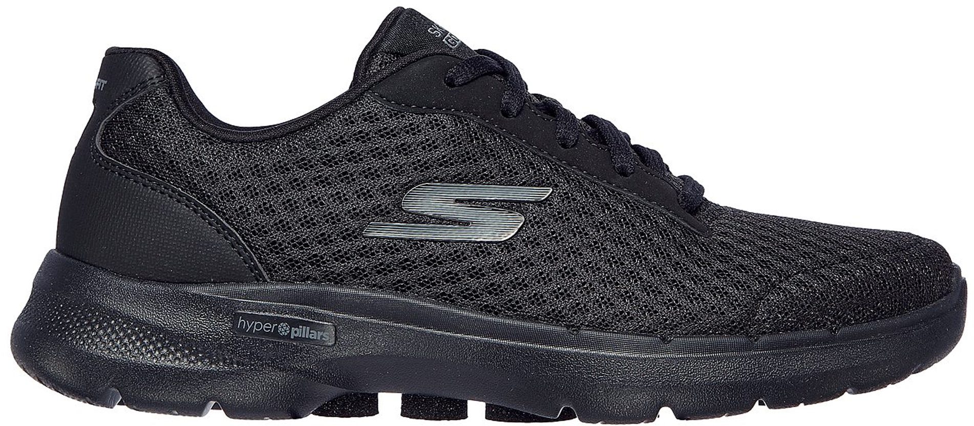 Skechers GOwalk 6 Iconic Vision Black 124514 BBK Everyday Shoes