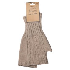 Cosy Cable Knit Fingerless Gloves Cosy Cable Knit Fingerless Gloves