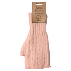 Cosy Cable Knit Fingerless Gloves Cosy Cable Knit Fingerless Gloves