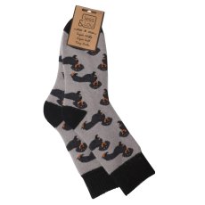 Dachshunds Ribbed Socks Dachshunds Ribbed Socks