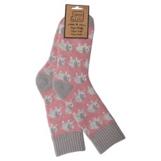 Elephants Ribbed Socks Elephants Ribbed Socks