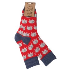 Elephants Ribbed Socks Elephants Ribbed Socks