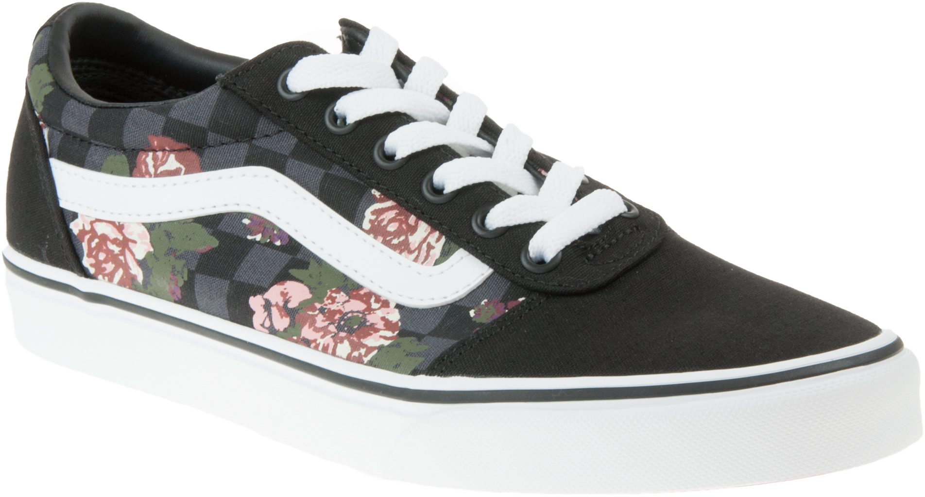 womens vans flowers