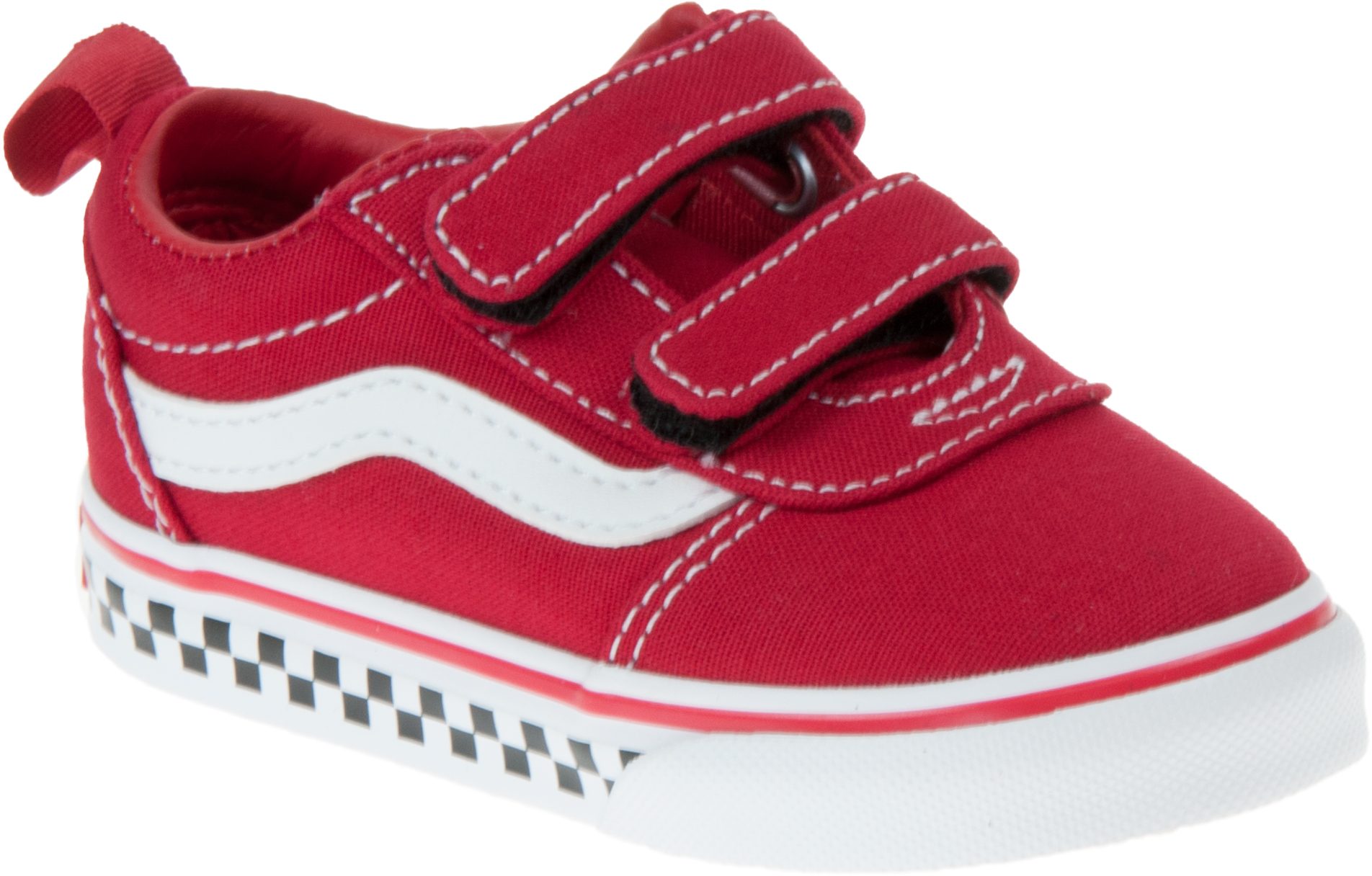 Vans Toddlers Ward Velcro Chili Pepper Check VN0A4BTF17M1 - Boys Canvas ...