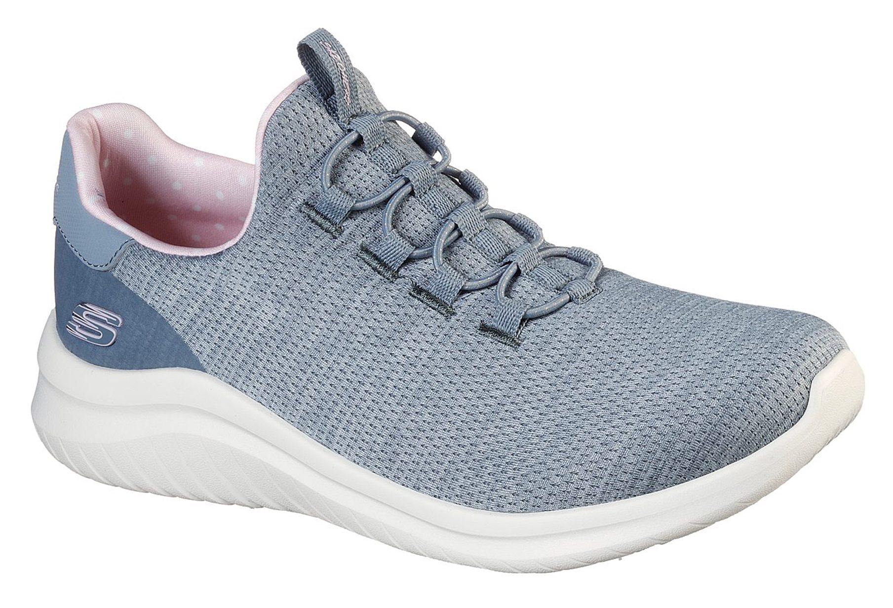 Skechers Ultra Flex 2.0 - Delightful Spot Grey / Pink 149185 GYPK ...