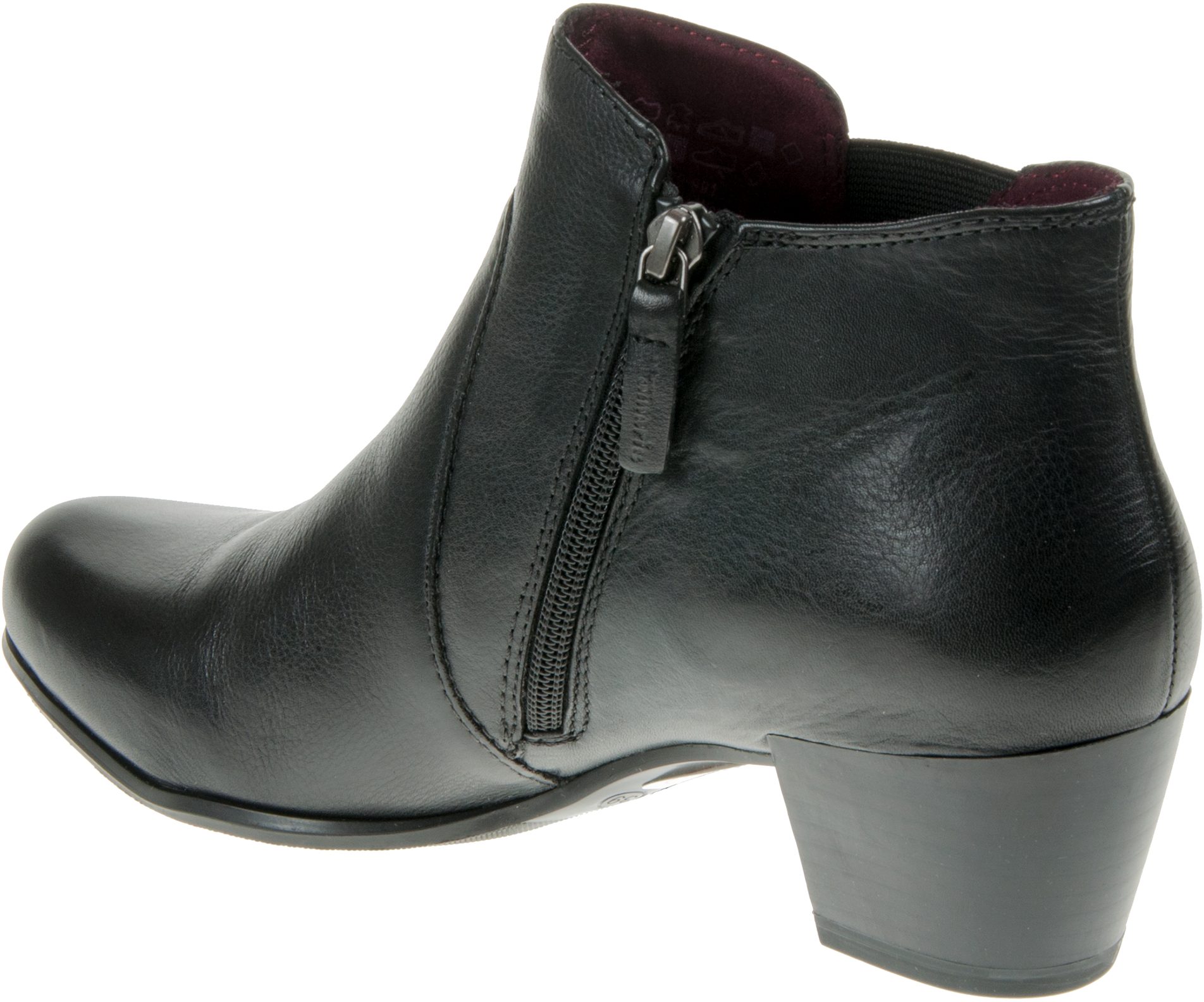 Tamaris Ocimum 53 Black 1-25353-29 991 - Ankle Boots - Humphries Shoes