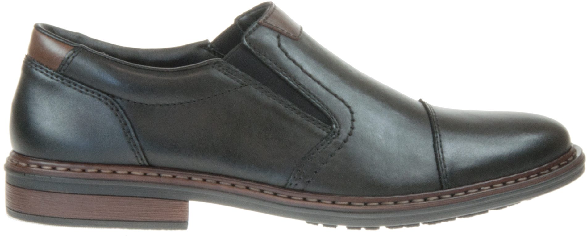 Rieker Dustin Slip Black 17659-00 - Casual Shoes - Humphries Shoes