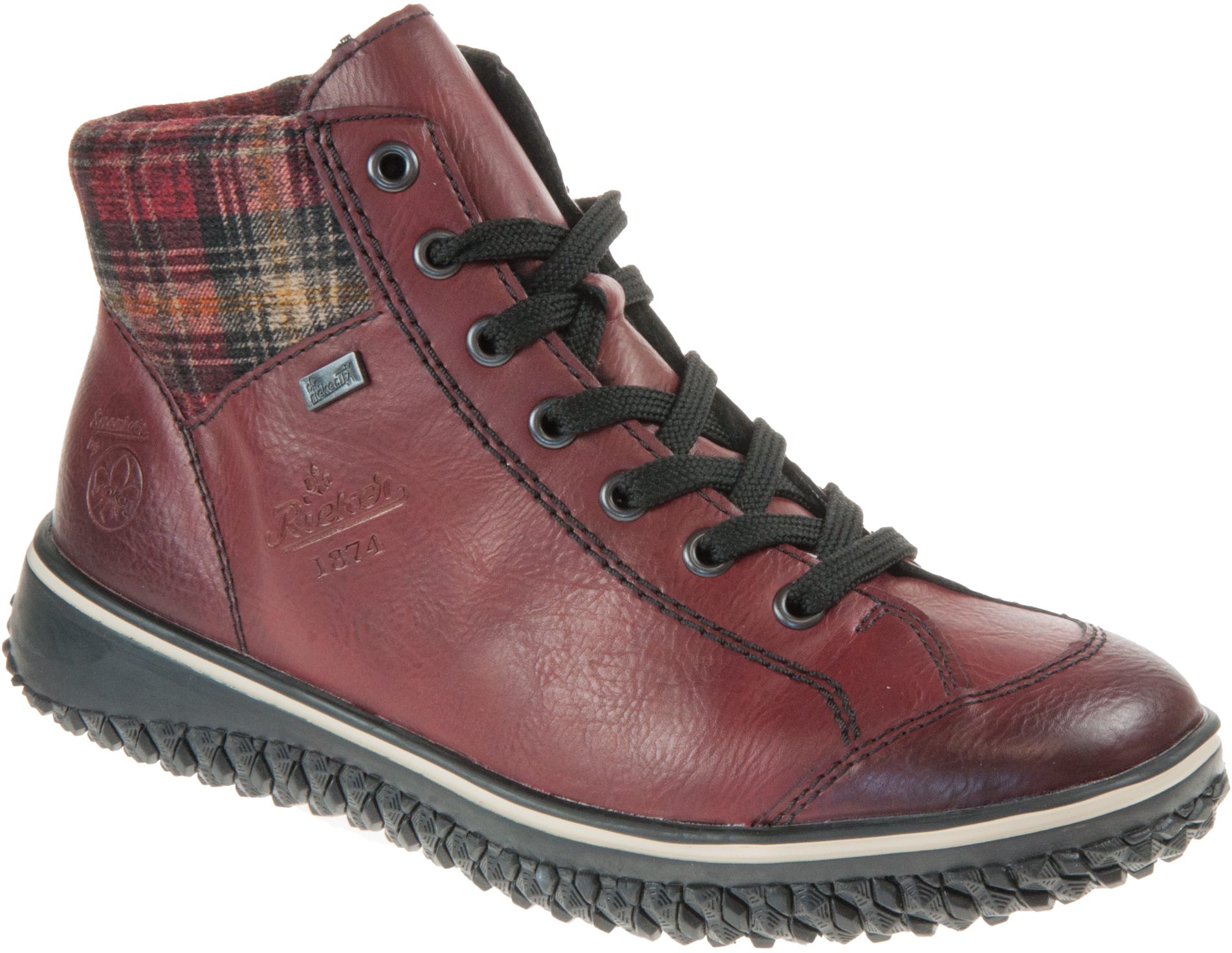 Rieker Cordula Boot Bordeaux Z4243-36 - Ankle Boots - Humphries Shoes