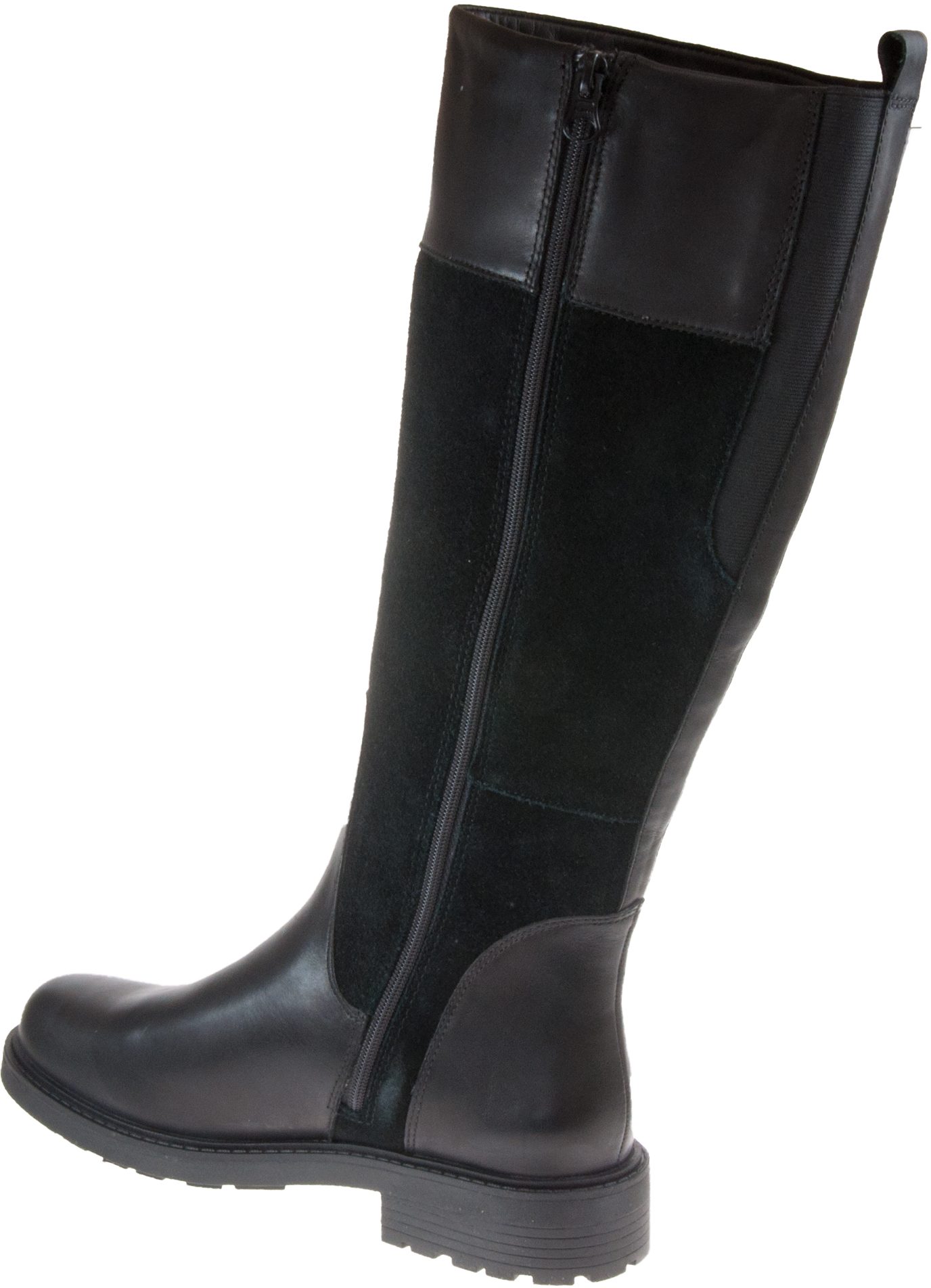 Clarks Orinoco 2 Hi Black WarmLined Leather 26151670 - Knee High Boots ...