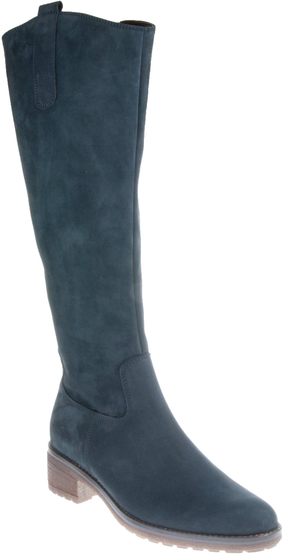 Gabor Shields M Nightblue Suede 51.619.16 Knee High Boots Humphries Shoes