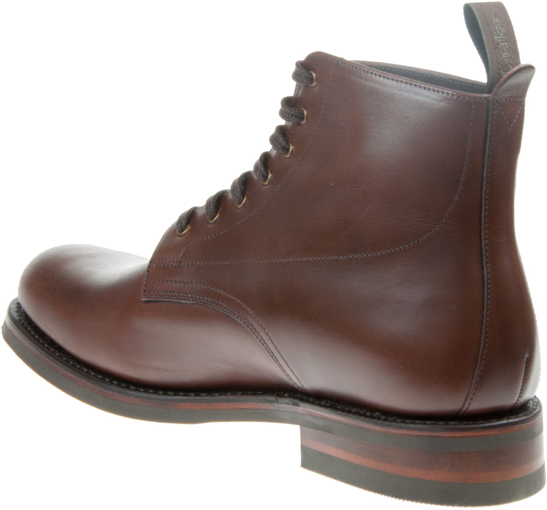 Loake Hebden Dark Brown Chromexcel Leather - Formal Boots - Humphries Shoes