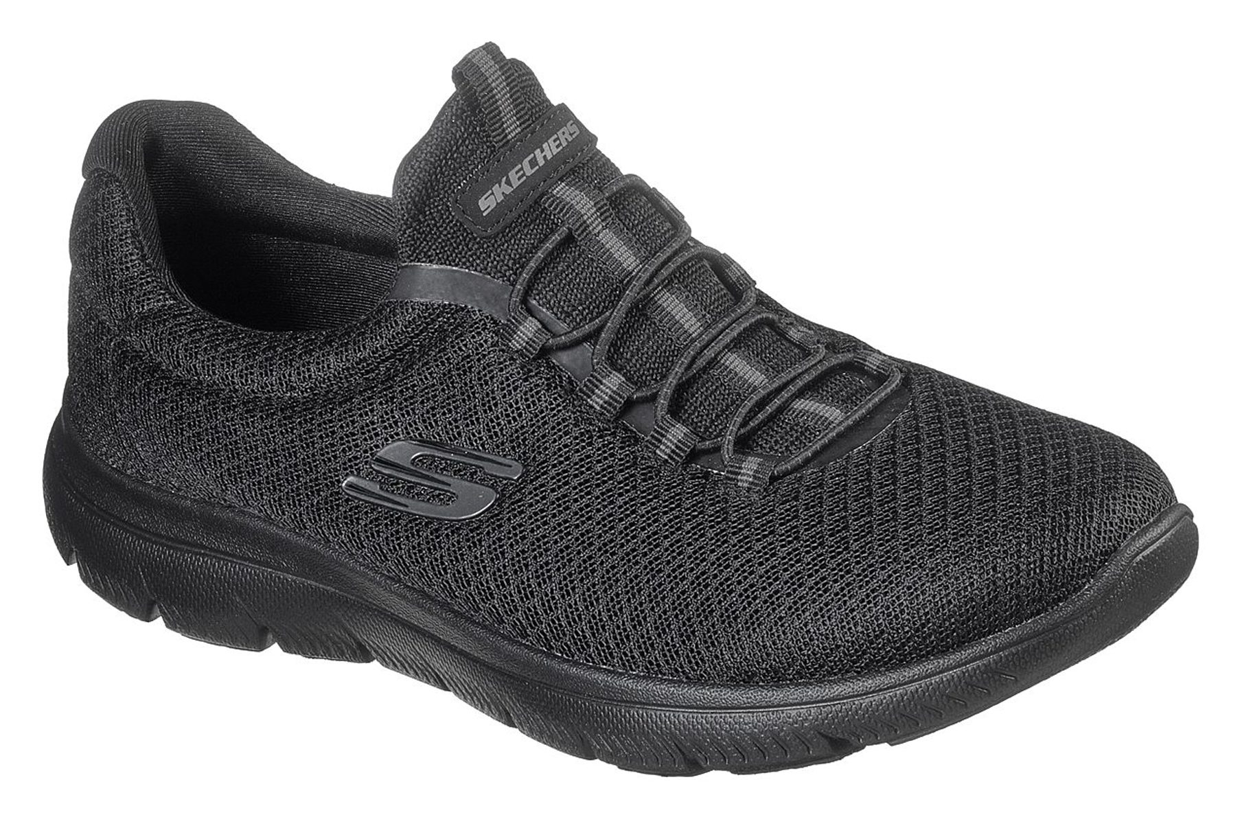Skechers Summits Black 12980 BBK - Everyday Shoes - Humphries Shoes