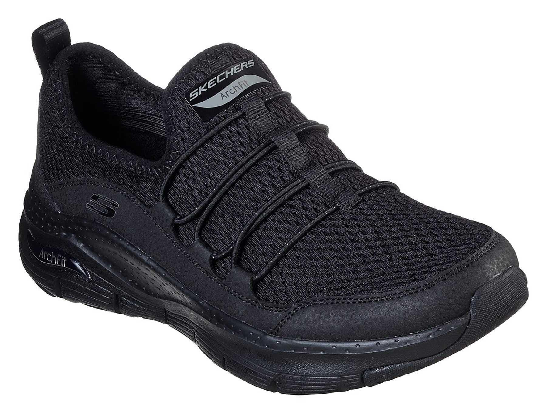 Skechers Arch Fit - Lucky Thoughts Black 149056 BBK - Everyday Shoes ...