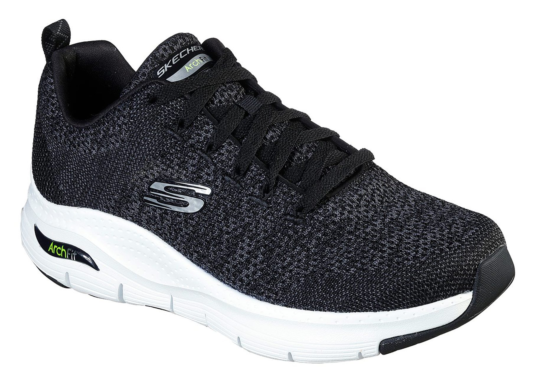 Skechers Arch Fit - Paradyme Black / White 232041 BKW - Trainers ...