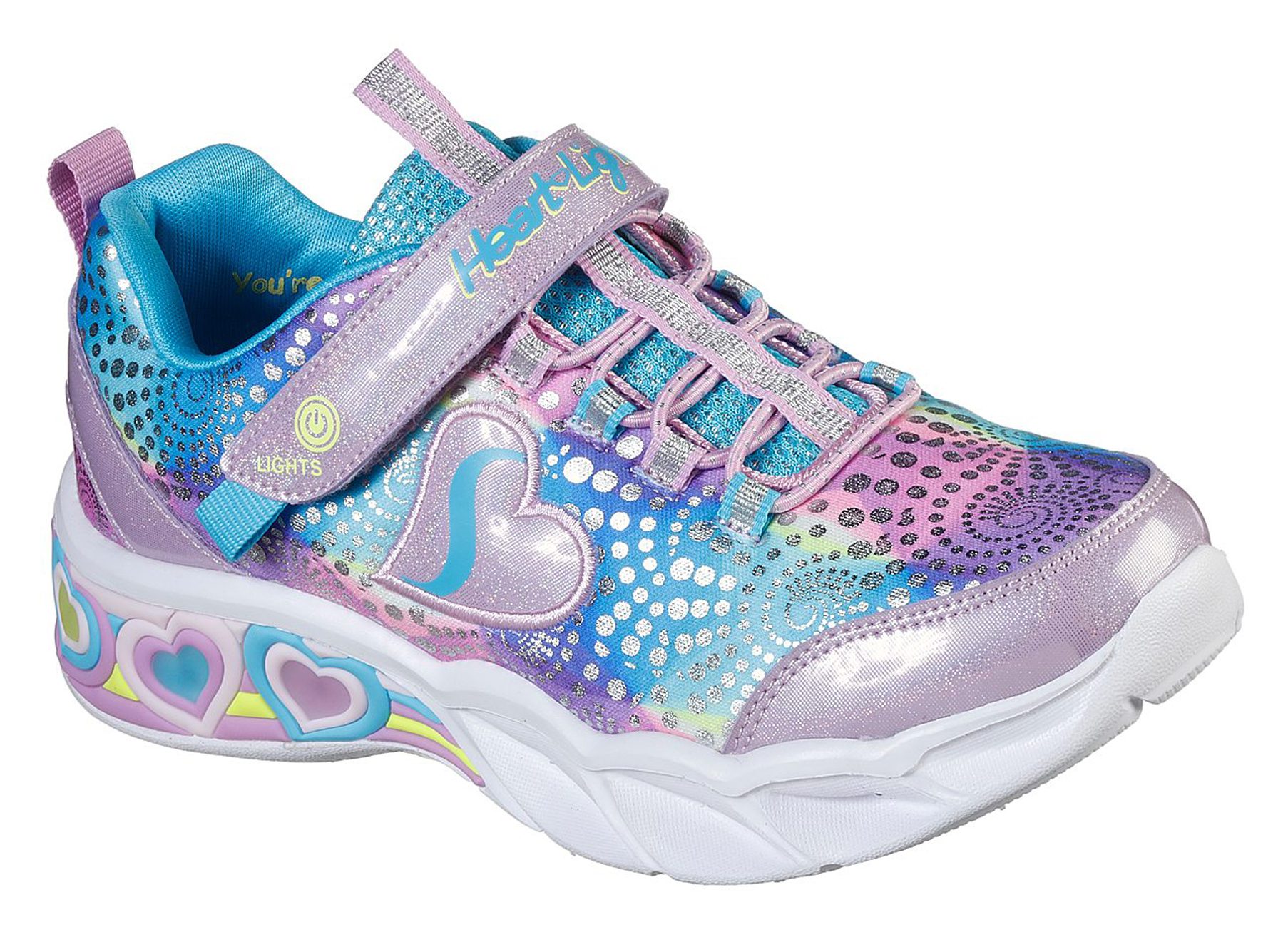 Skechers S Lights: Sweetheart Lights Lavender / Multi 302059L LVMT ...