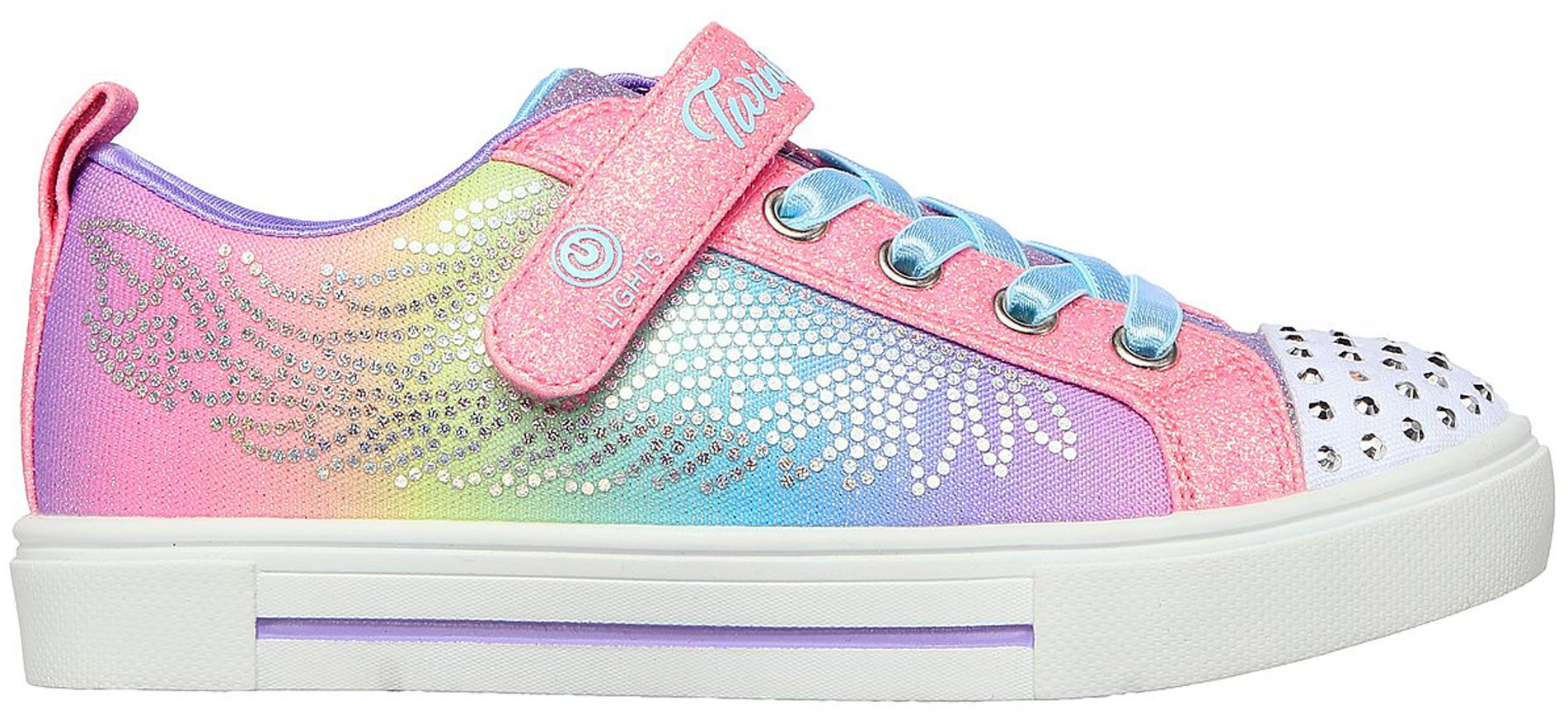 Skechers Twinkle Toes: Twinkle Sparks - Winged Magic Hot Pink / Multi ...