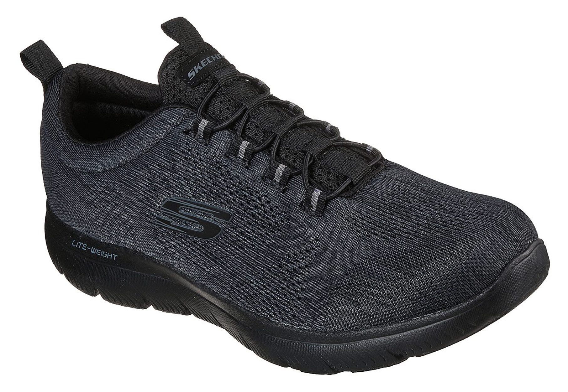 Skechers Summits - Louvin Black 232186 BBK - Trainers - Humphries Shoes