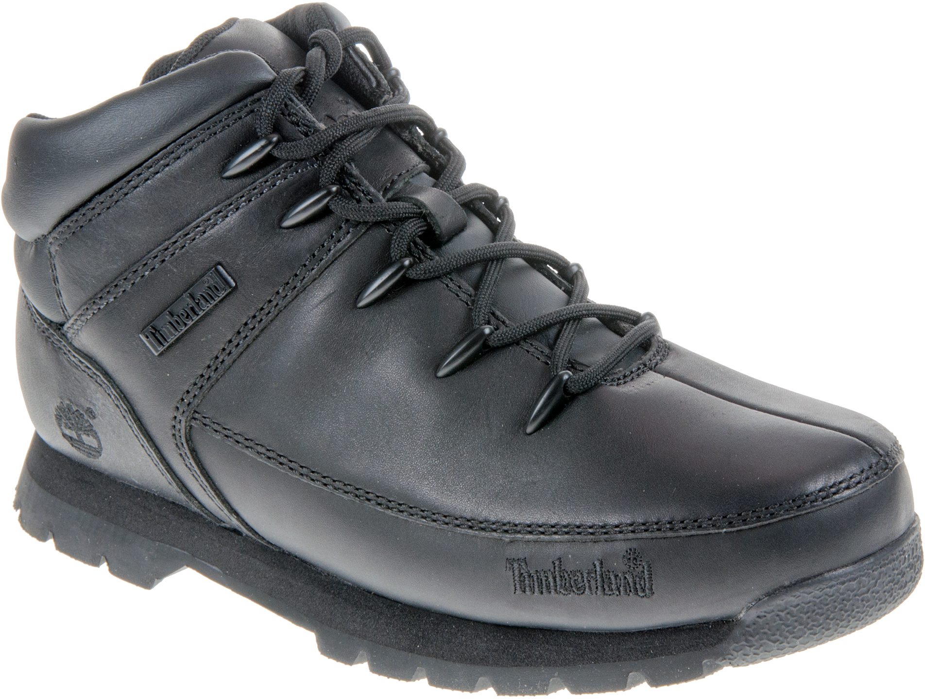 Timberland Euro Sprint Hiker Junior Black Full Grain A13KB - Boys Boots ...