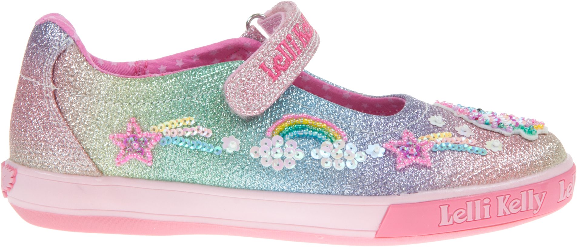Lelli Kelly Treasure Dolly Multi Glitter LK7076 - Girls Shoes ...