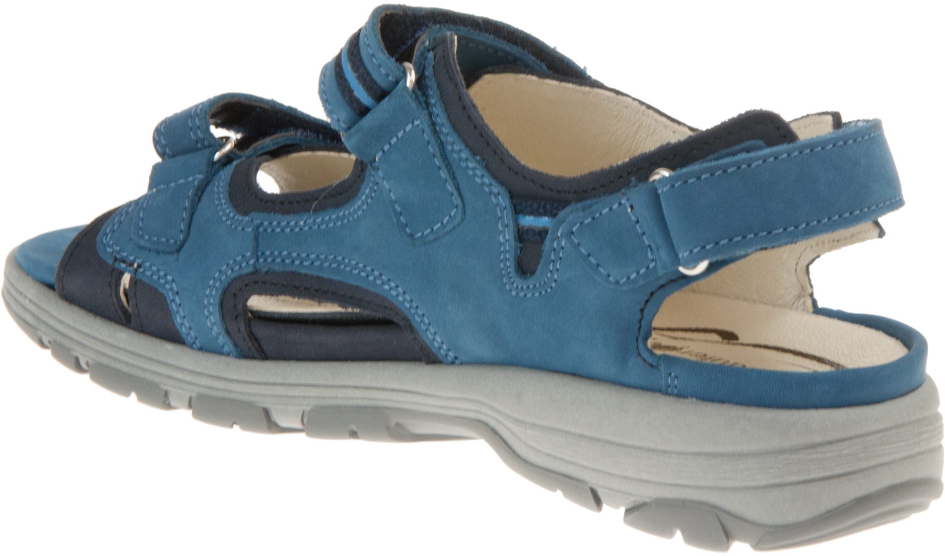 Waldlaufer Herki Marine 361004 691 128 - Full Sandals - Humphries Shoes