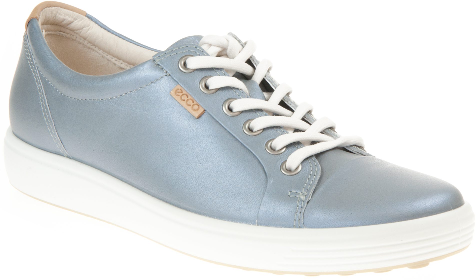 Ecco Soft 7 Ladies Silver Grey 430003 52593 - Everyday Shoes ...