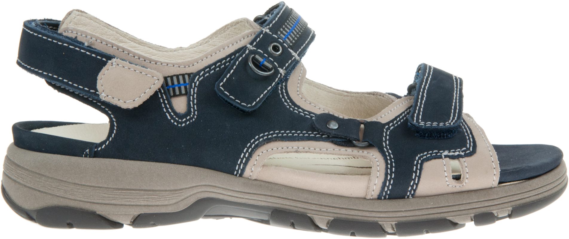 Waldlaufer Herki Navy 361004 691 998 - Full Sandals - Humphries Shoes