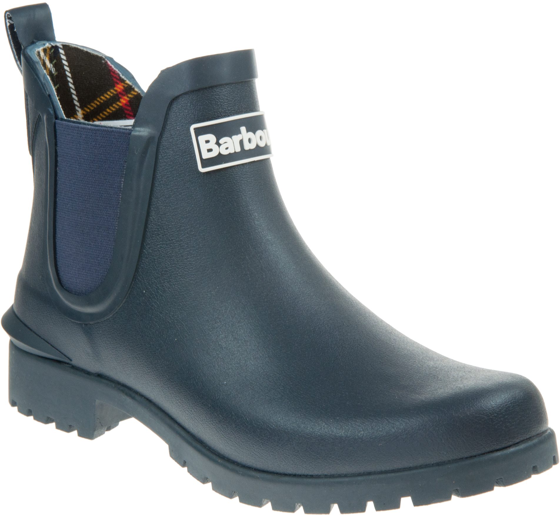 Barbour Wilton Navy LRF0066NY11 Womens Wellies Humphries Shoes