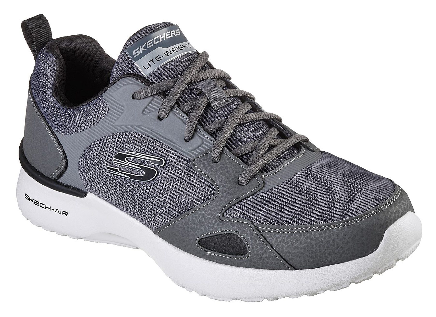 Skechers Skech Air Dynamight Charcoal 232292 CHAR Casual Shoes Humphries Shoes