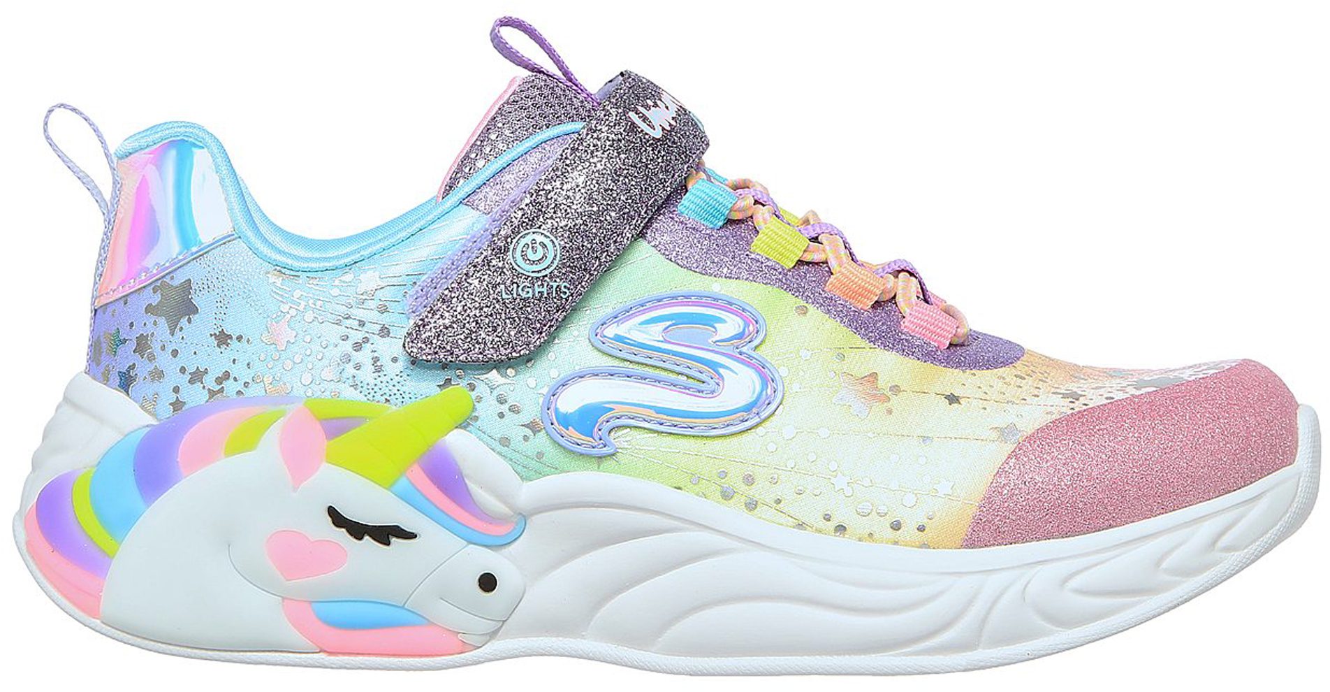 Skechers light up unicorn shoes on sale