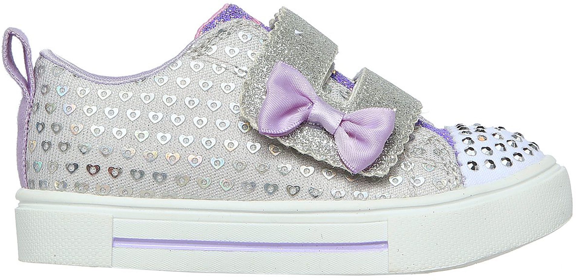 Silver twinkle toes outlet skechers