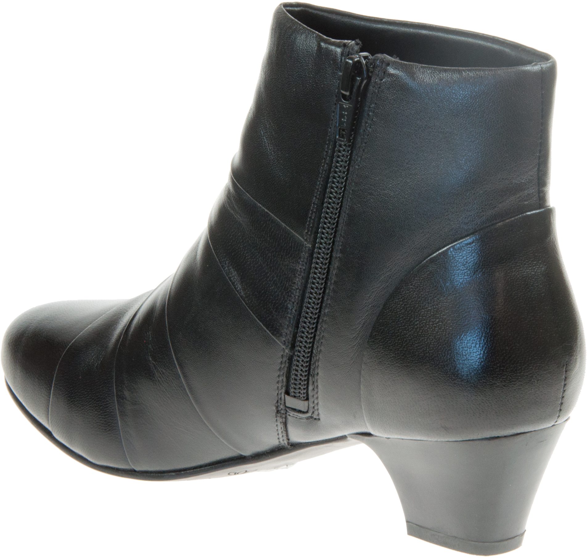 Lotus Tara Black ULB169BB - Ankle Boots - Humphries Shoes