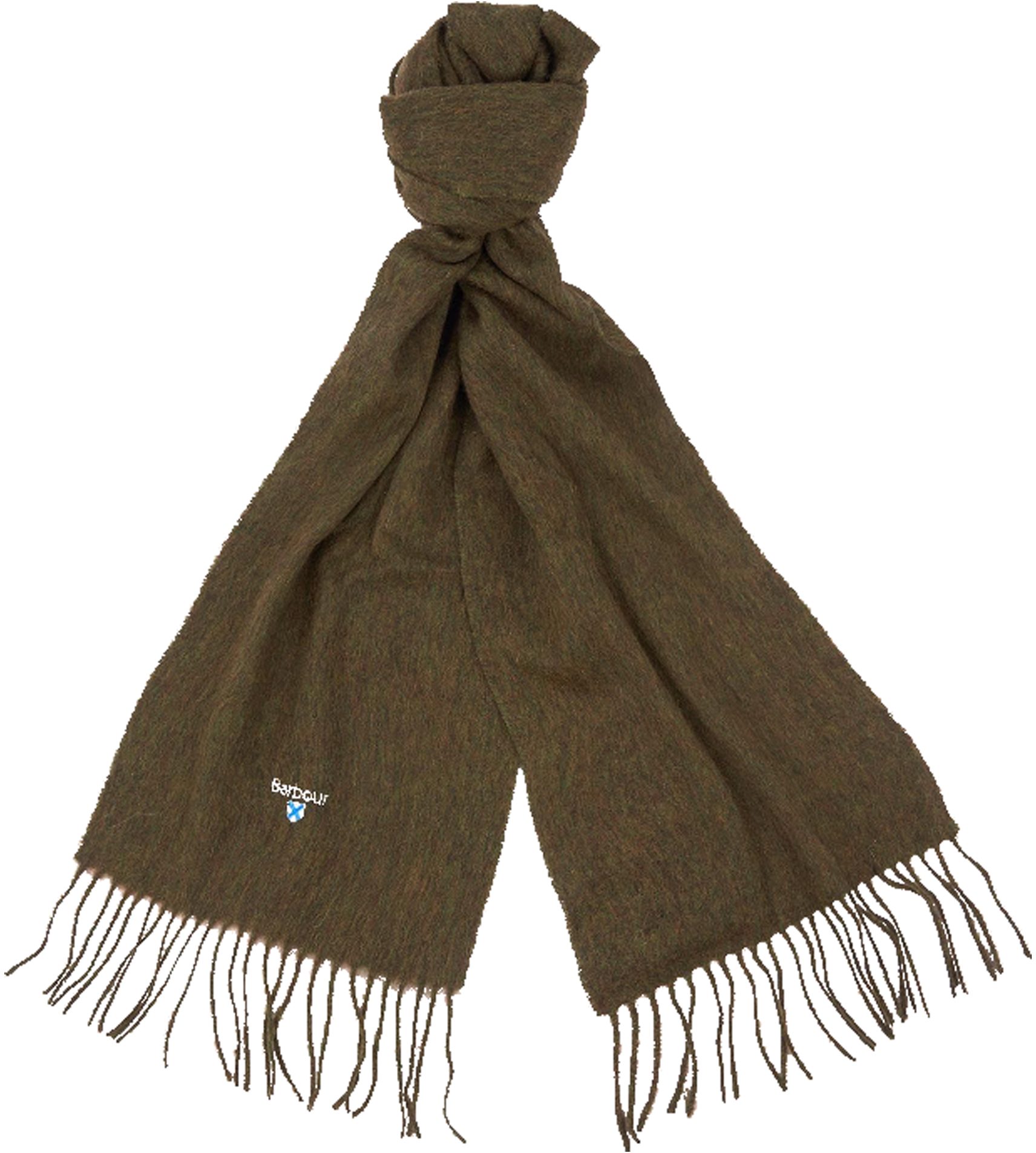 Barbour Plain Scarf Khaki USC0008GN51 - Scarves - Humphries Shoes