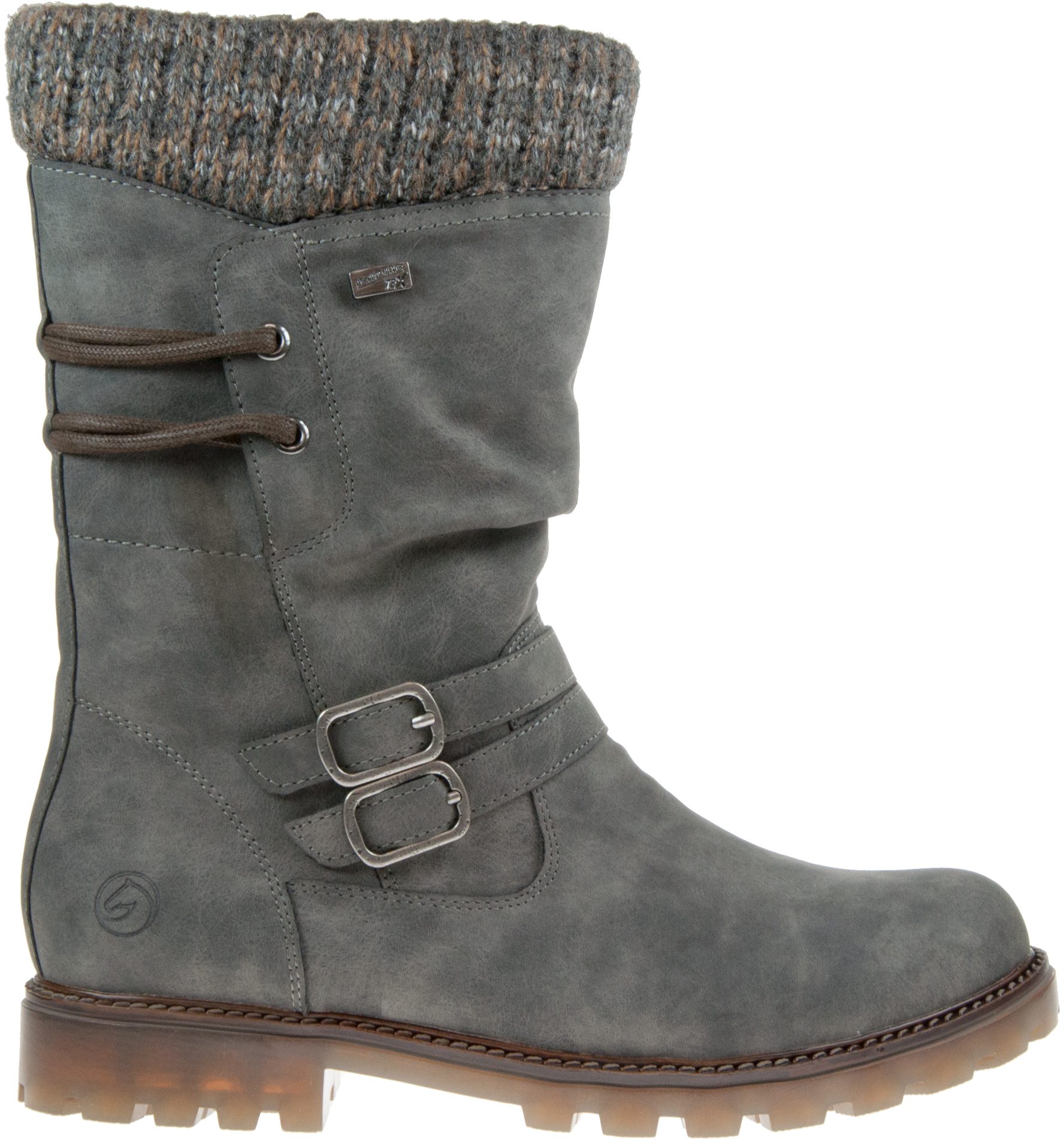 Remonte Samira Anthracite D8478-45 - Calf Boots - Humphries Shoes