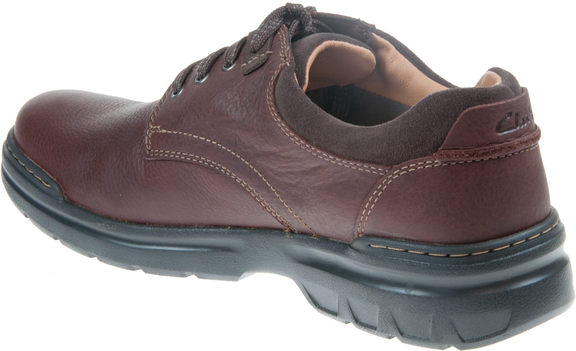 Clarks Rockie 2 Lo Gore-Tex Mahogany Leather 26161374 - Casual Shoes ...