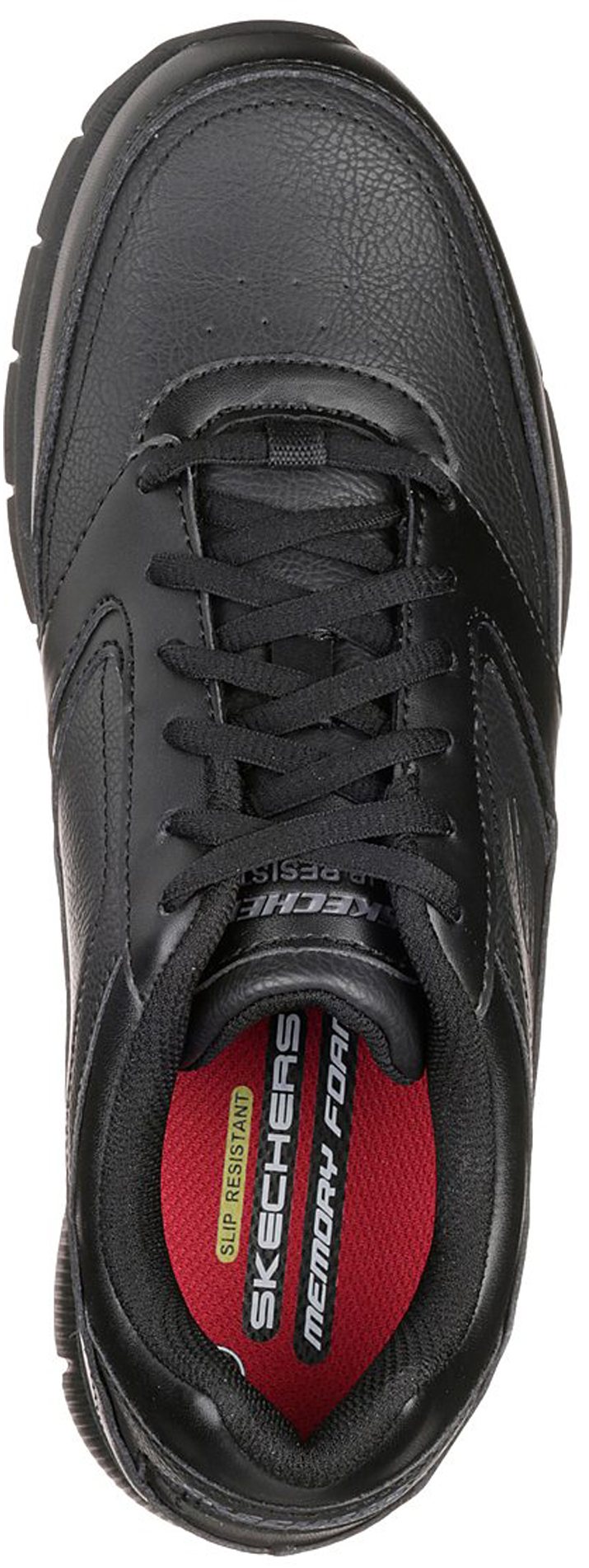 Skechers Work Relaxed Fit: Nampa SR Black 77156 BLK - Casual Shoes ...