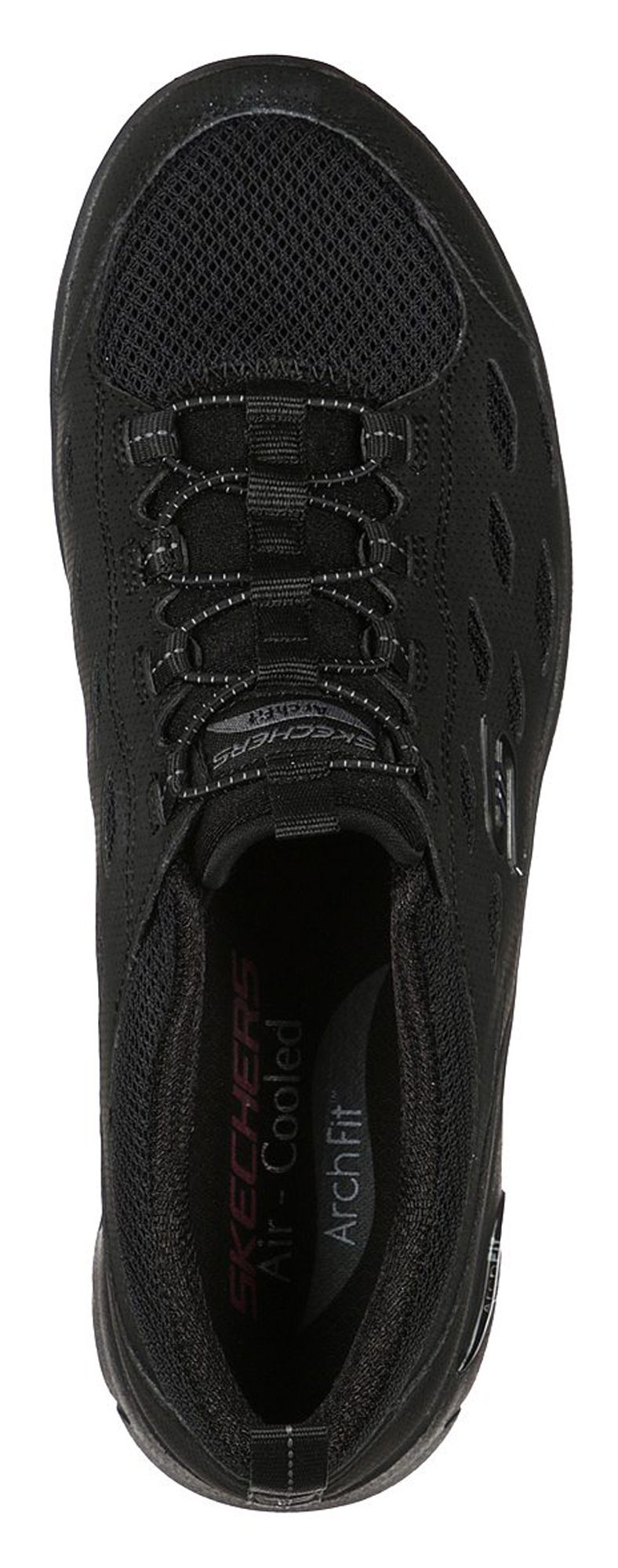 Skechers Arch Fit Refine Black 104163 BBK - Everyday Shoes - Humphries ...