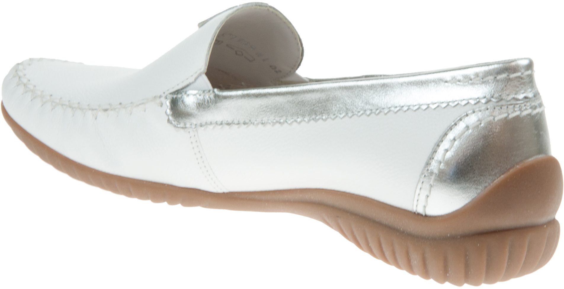 Gabor California White / Silver 86.090.50 - Everyday Shoes - Humphries ...