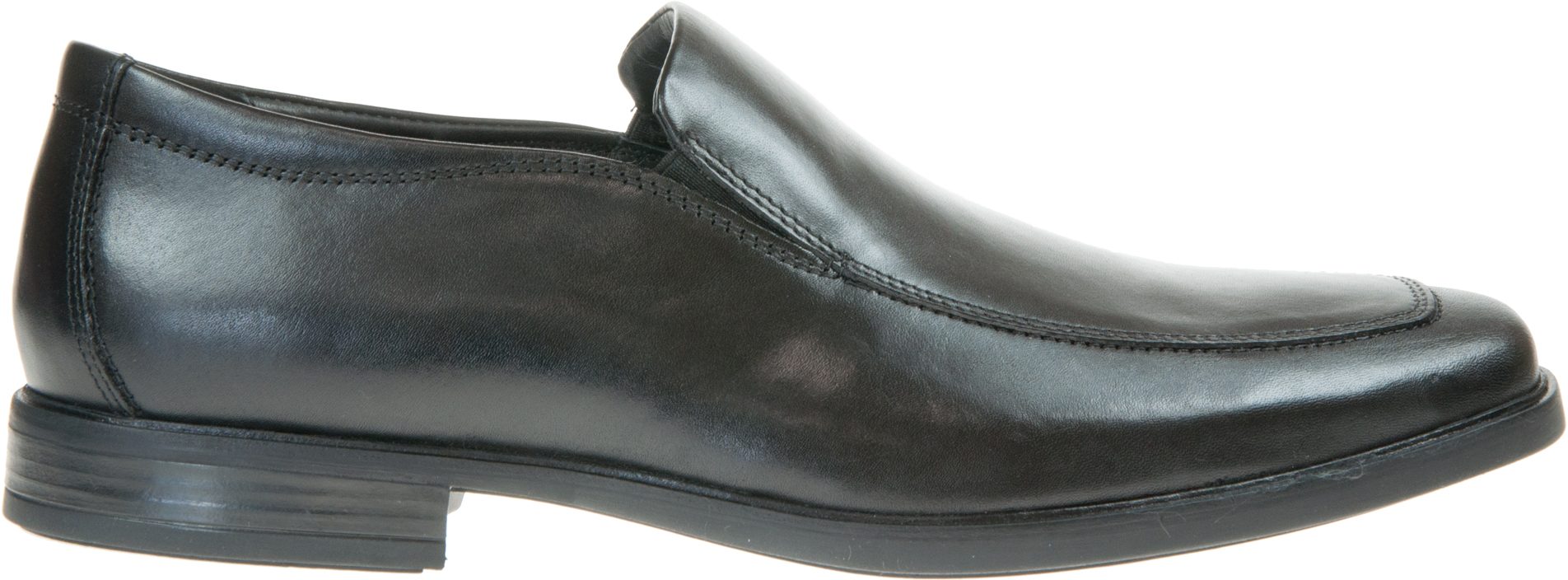 Clarks Howard Edge Black Leather 26162246 - Formal Shoes - Humphries Shoes