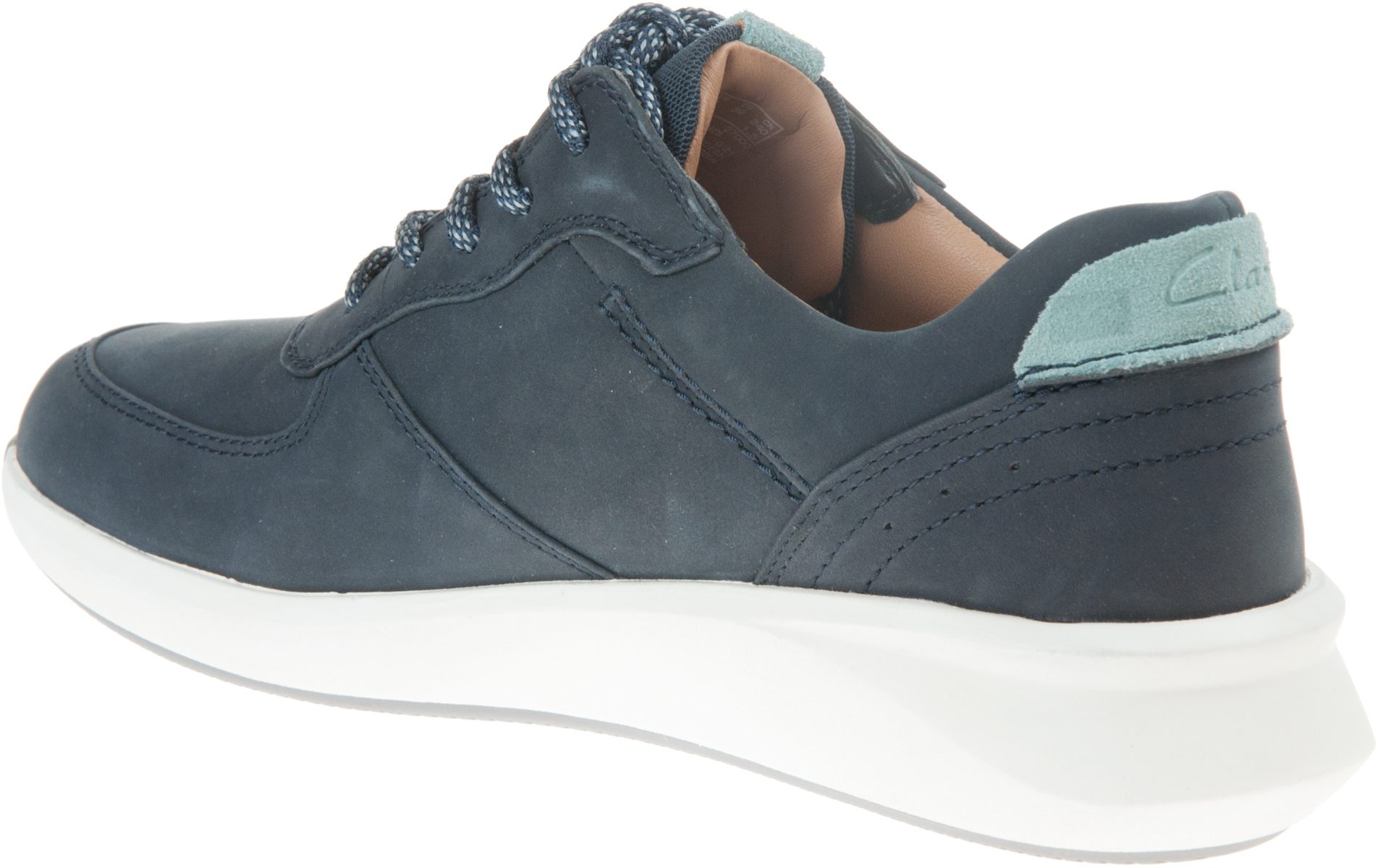 Clarks Un Rio Sprint Navy Nubuck 26165464 - Everyday Shoes - Humphries ...