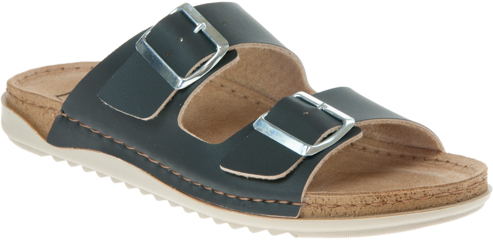 Lotus Cortona Black ULP204BB - Mule Sandals - Humphries Shoes