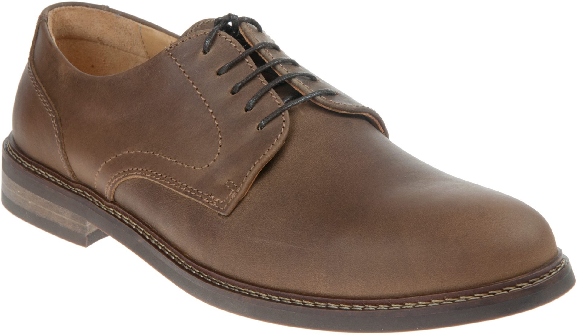 Mens brown leather clearance pumps