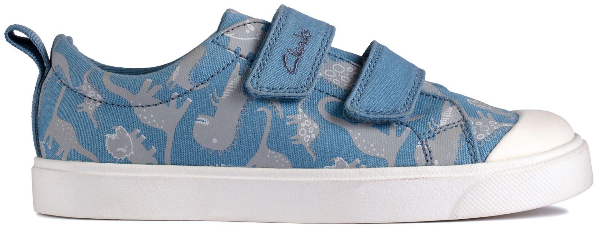 Clarks City Bright Kid Blue Multi 26166836 Boys Shoes Humphries Shoes