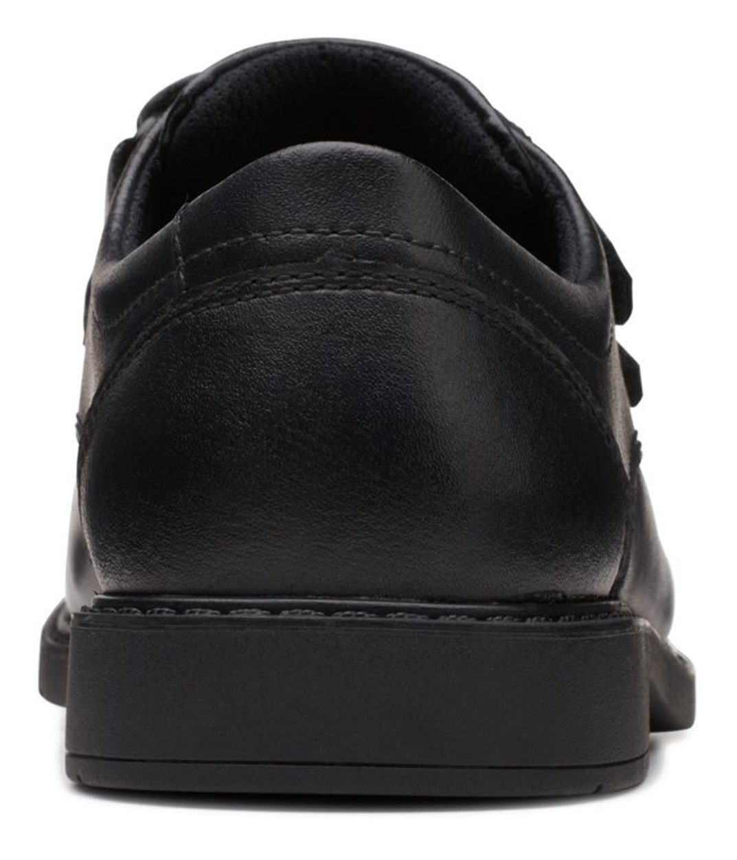 Clarks Scala Pace Older Black Leather 26166947 - Boys School Shoes ...