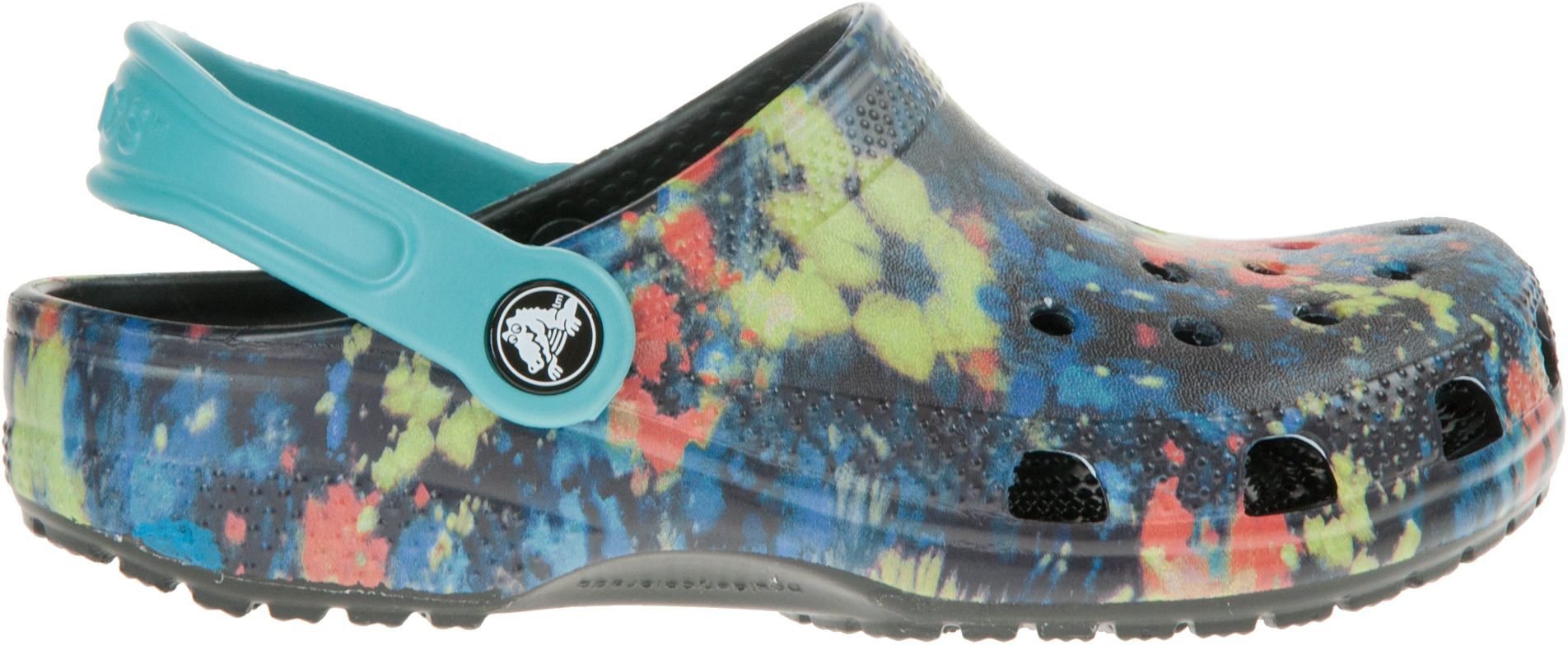 Crocs Classic Tie Dye Graphic Kid Turquoise Tonic 206995-4SW - Boys ...