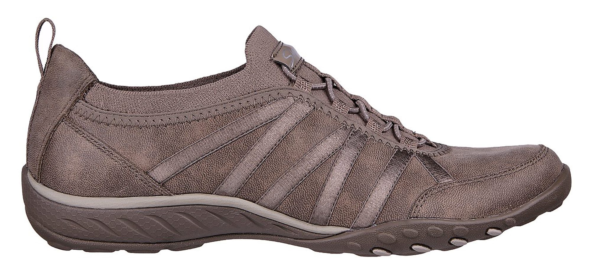 Skechers Relaxed Fit BreatheEasy Remember Me Dark Taupe 100371 DKTP