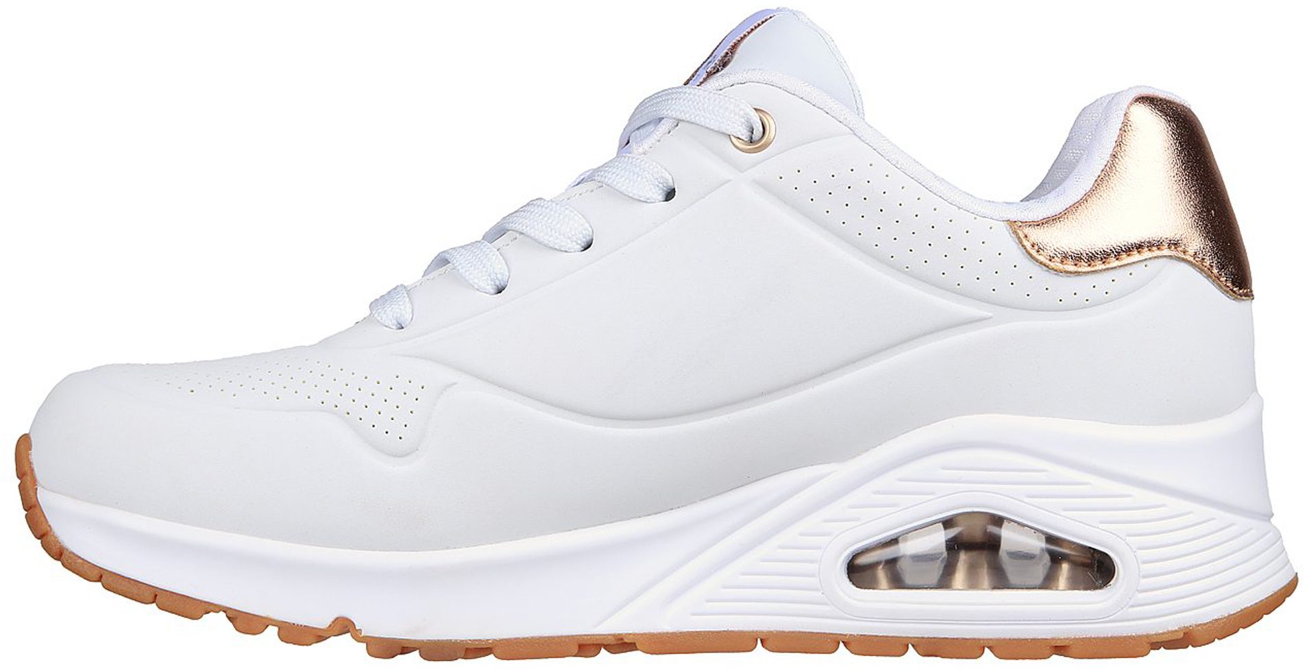 Skechers Uno - Golden Air White 177094 WHT - Womens Trainers ...