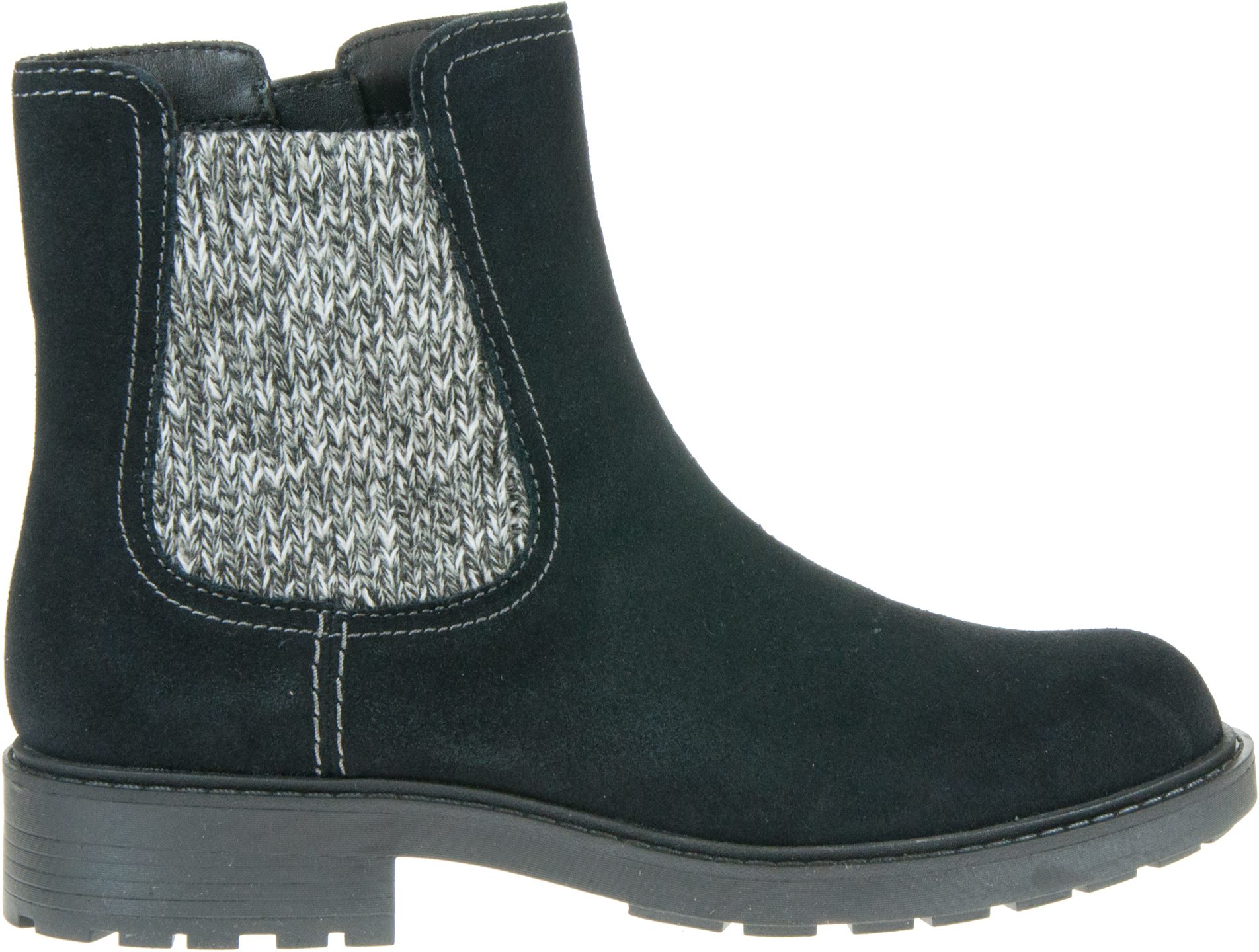 Clarks Opal Sky Black Suede 26167827 Ankle Boots Humphries Shoes