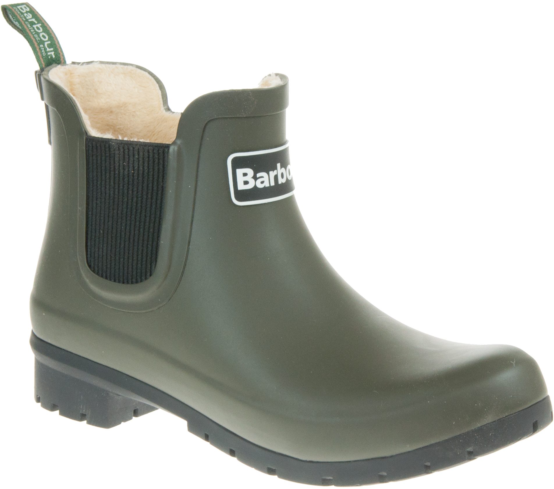 Barbour lindisfarne wellies on sale olive