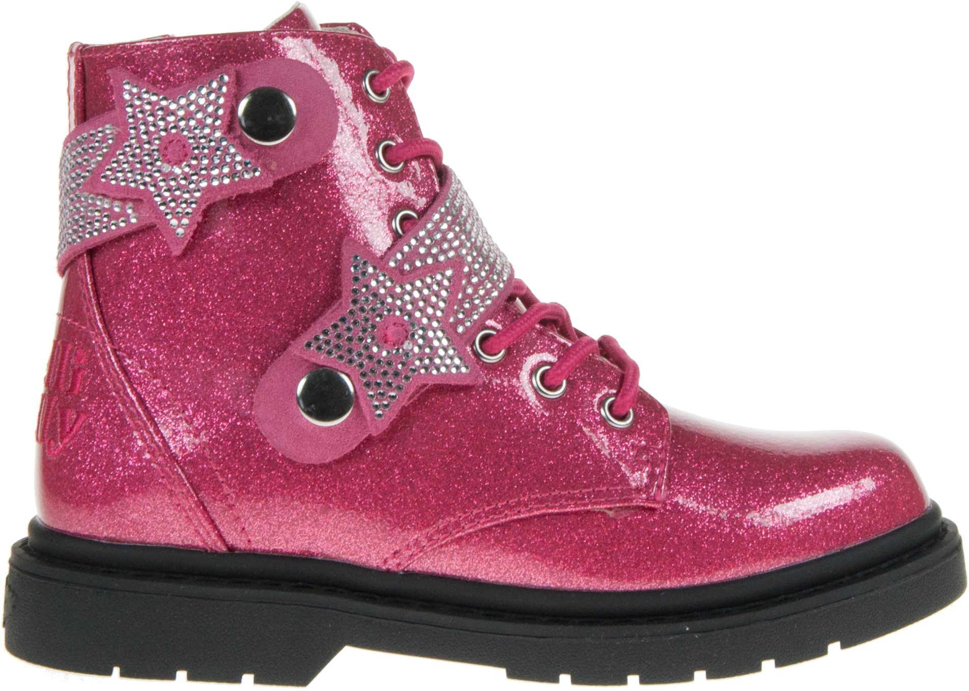 Pink sparkle boots womens best sale