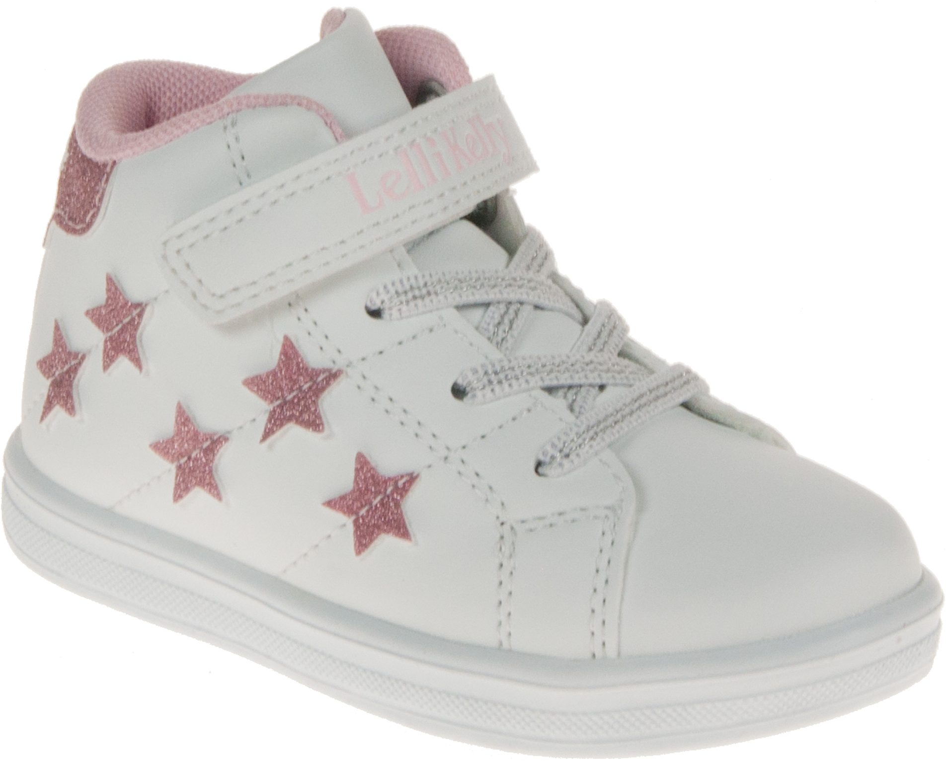 Lelli Kelly Giorgia Mid Baby White/Pink LKAA2238 - Girls Boots ...